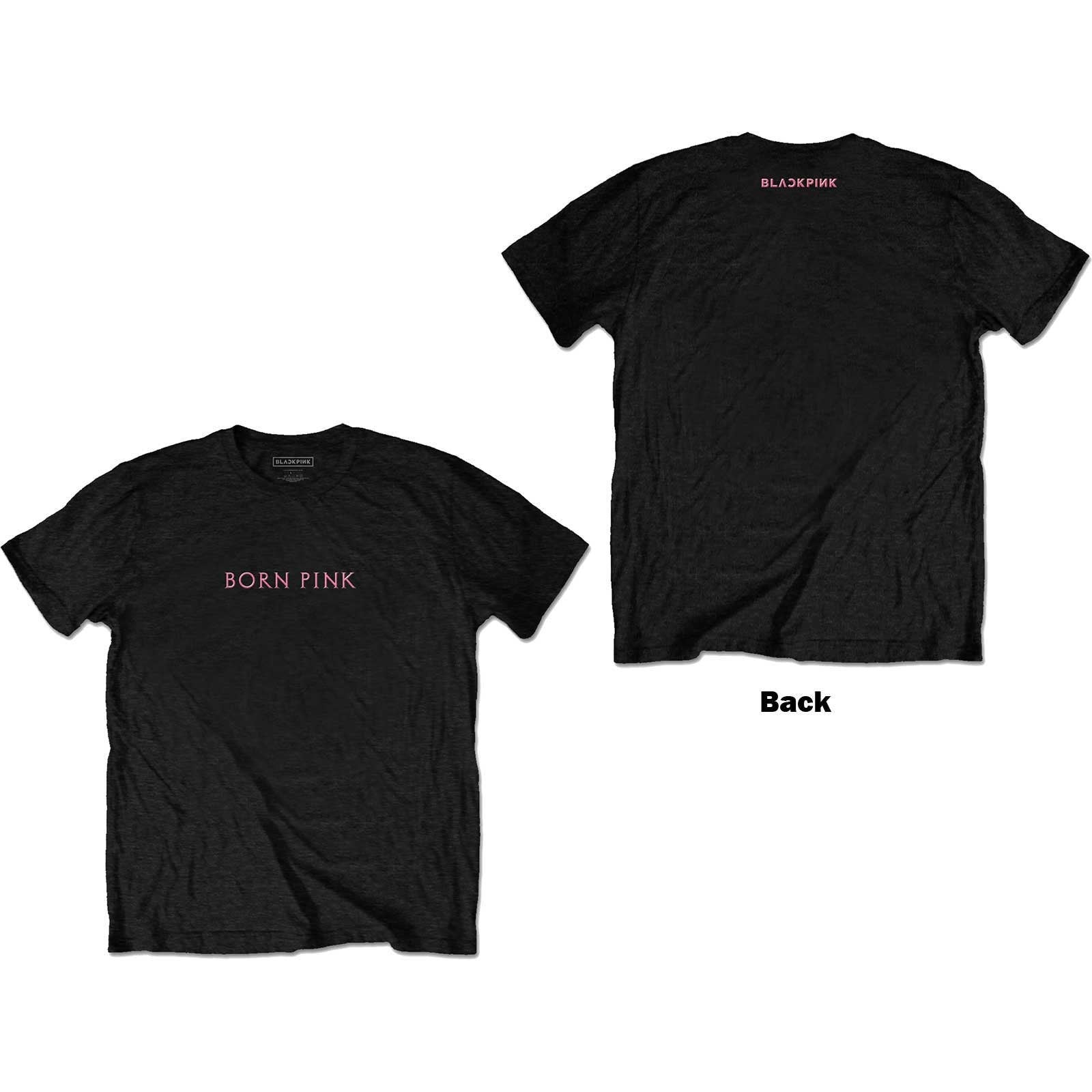 BlackPink Unisex T-Shirt - Born Pink (Back Print) Official ...
