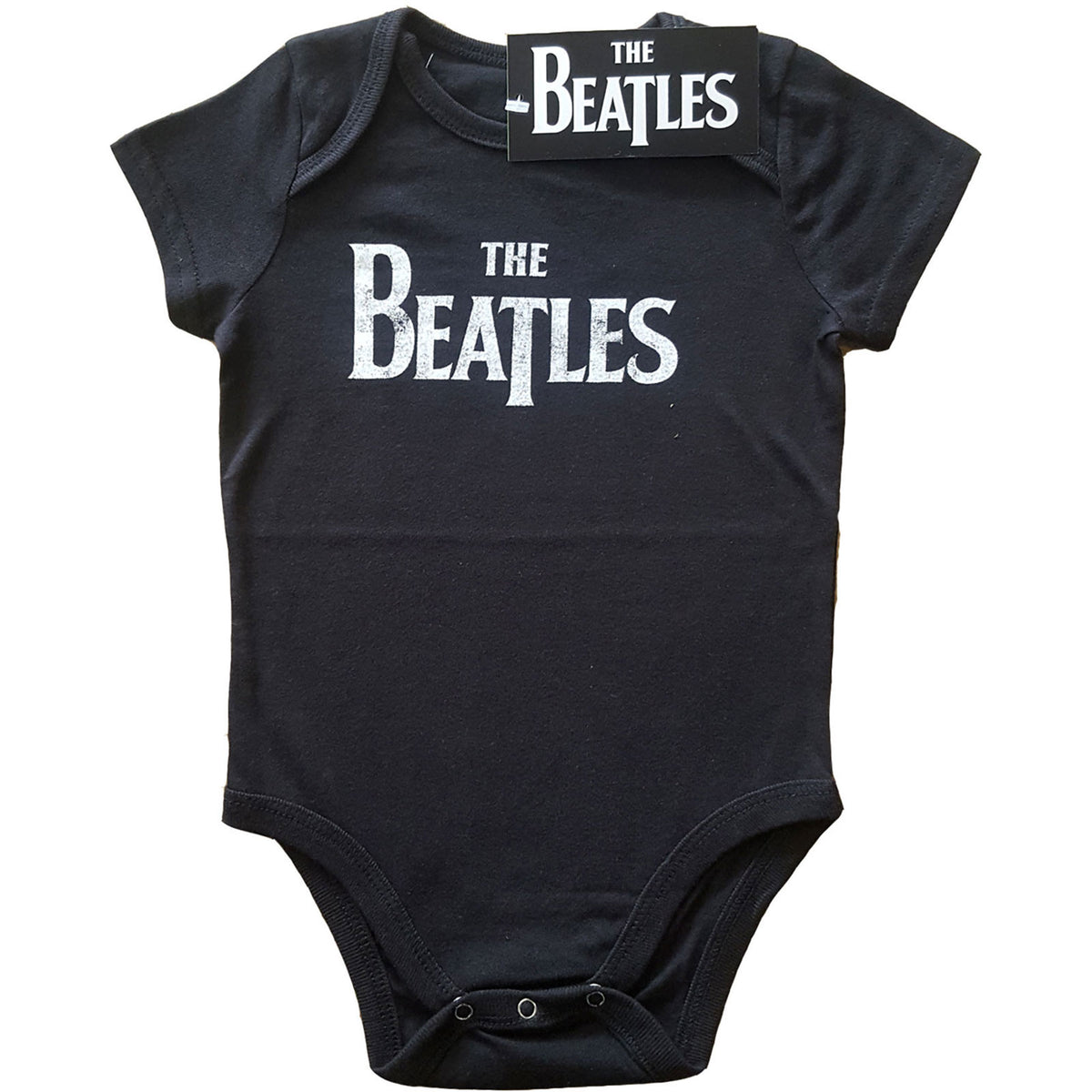 The Beatles Kids Baby Grow - Drop T Logo - Official Licensed Product