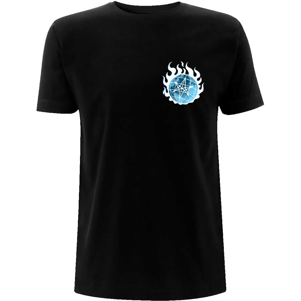 Bring Me The Horizon T-Shirt - Globe (Back Print) - Official Licensed Design