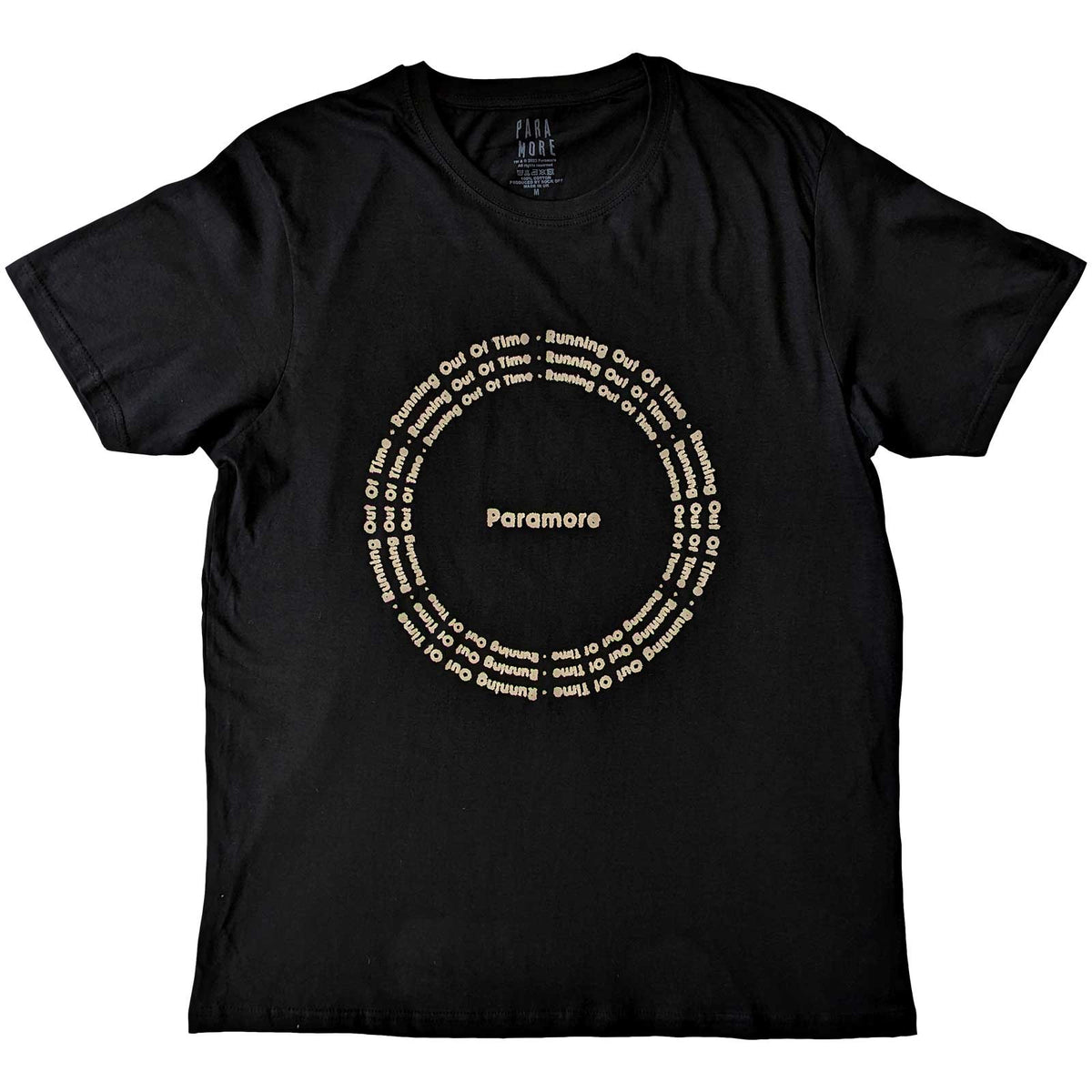 Paramore Adult T-Shirt - Root Circle - Black Official Licensed Design