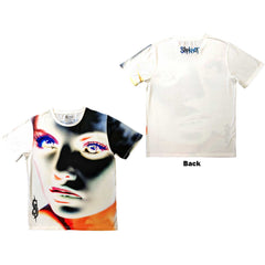 Slipknot T-Shirt - Adderall Face Inverted (Back Print) - Unisex Official Licensed Design