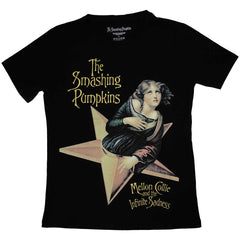 The Smashing Pumpkins Ladyfit T-Shirt - Mellon Collie  - Official Licensed Design