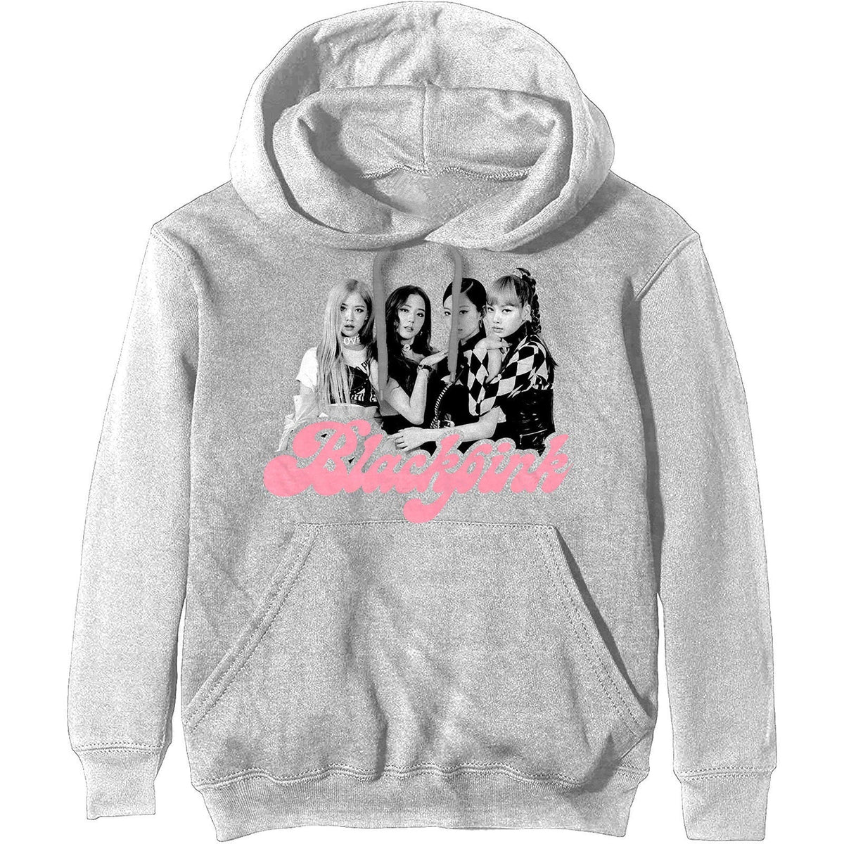 BlackPink Unisex Hoodie - Photo GreyOfficial Licensed Design - Worldwide Shipping - Jelly Frog