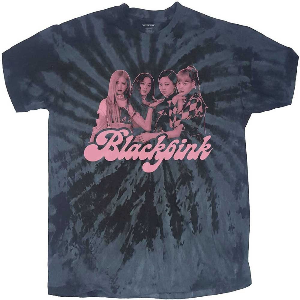 BlackPink Unisex T-Shirt - Photo (Wash Collection) Black Official Licensed Design - Worldwide Shipping - Jelly Frog