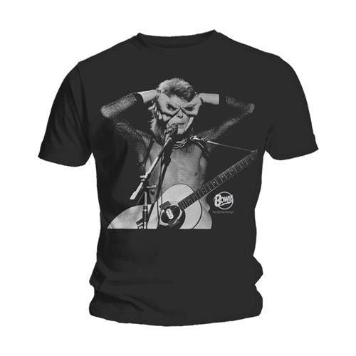 David Bowie Unisex T-Shirt - Acoustics Design - Official Licensed Design - Jelly Frog