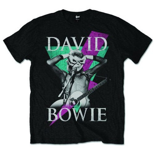 David Bowie Unisex T-Shirt - Thunder Design - Official Licensed Design - Worldwide Shipping - Jelly Frog