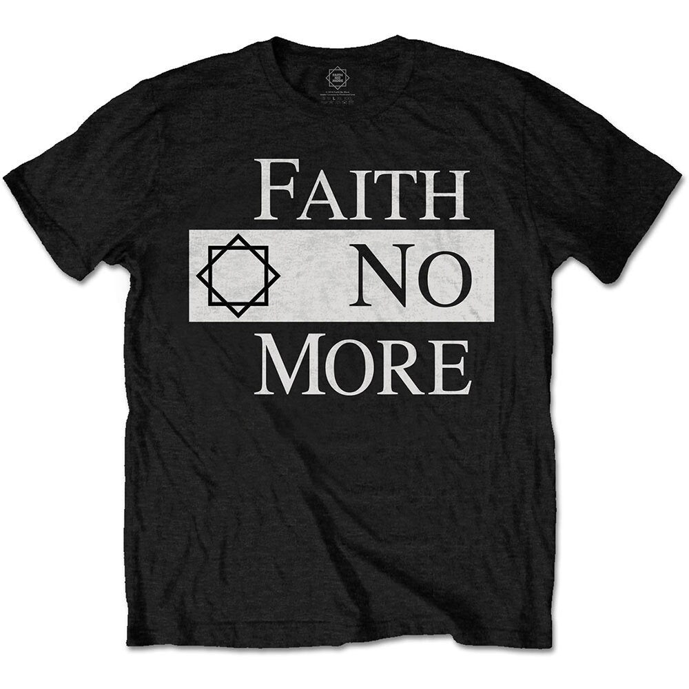 Faith No More T-Shirt - Classic Logo V.2 - Unisex Official Licensed Design - Worldwide Shipping - Jelly Frog