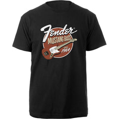 Fender T-Shirt - Mustang Bass Design - Unisex Official Licensed Design - Worldwide Shipping - Jelly Frog