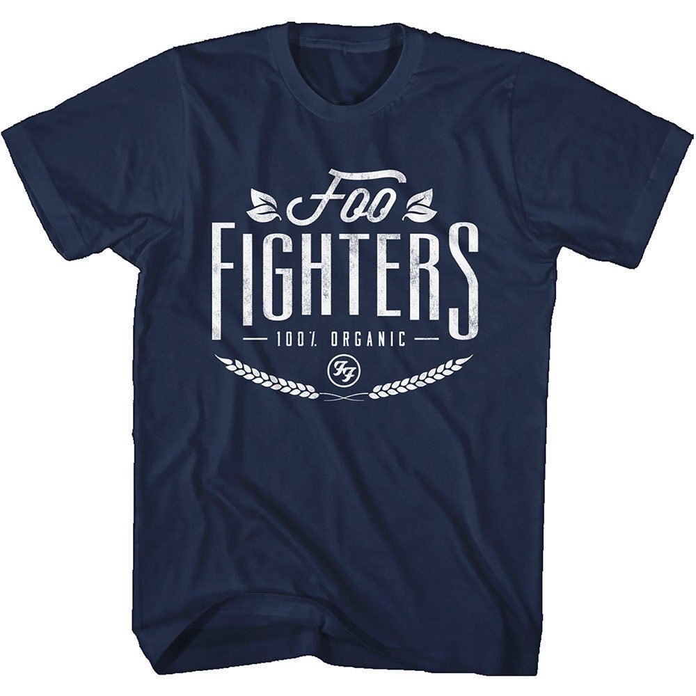 Foo Fighters T-Shirt - Organic Design - Unisex Official Licensed Design - Worldwide Shipping - Jelly Frog