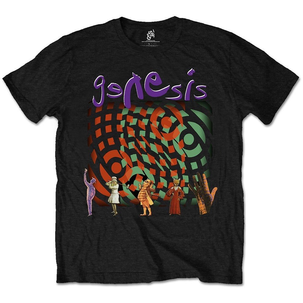 Genesis Adult T-Shirt - Collage - Official Licensed Design - Worldwide Shipping - Jelly Frog