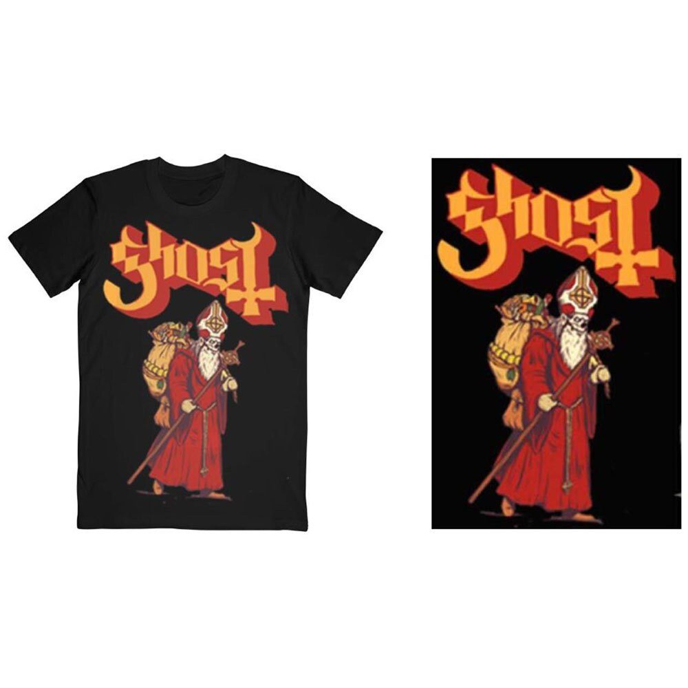 Ghost T-Shirt - Greetings from Papa Noel - Unisex Official Licensed Design - Worldwide Shipping - Jelly Frog