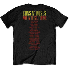 Guns N' Roses T-Shirt - Pistols & Roses (Back Print) - Official Licensed Design - Worldwide Shipping - Jelly Frog