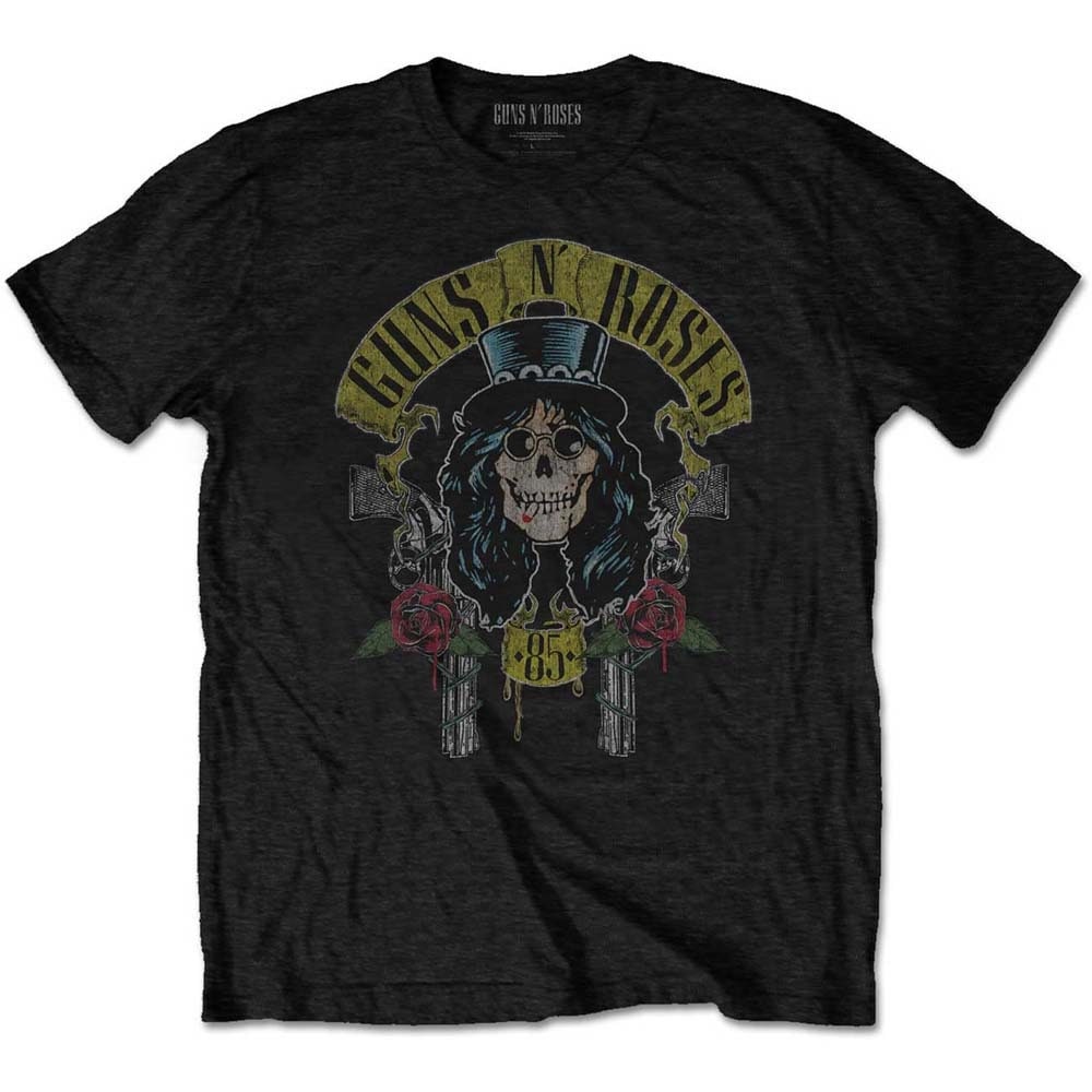 Guns N' Roses T-Shirt - Slash 85 - Official Licensed Design - Worldwide Shipping - Jelly Frog