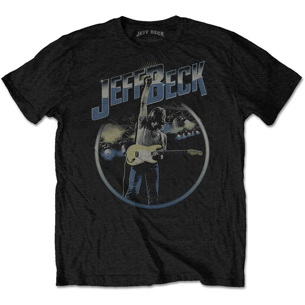 Jeff Beck Unisex T-Shirt - Circle Stage - The Who Official Licensed Design - Worldwide Shipping - Jelly Frog