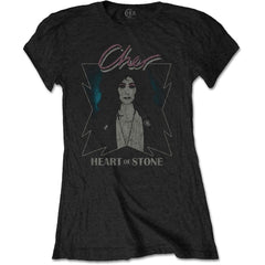 Ladyfit Cher T-Shirt - Heart of Stone - Ladies Official Licensed Design - Worldwide Shipping - Jelly Frog
