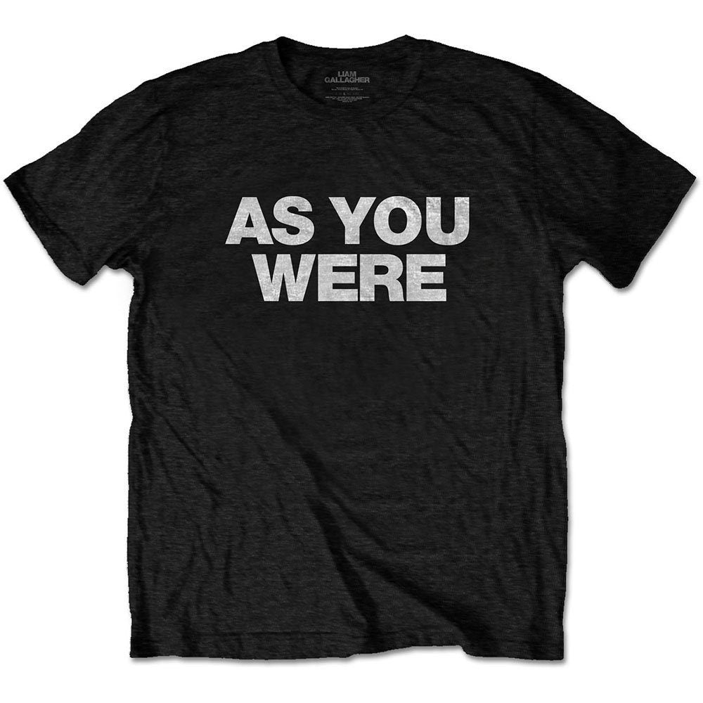 Liam Gallagher Adult T-Shirt - As You Were Design - Official Licensed Design - Worldwide Shipping - Jelly Frog