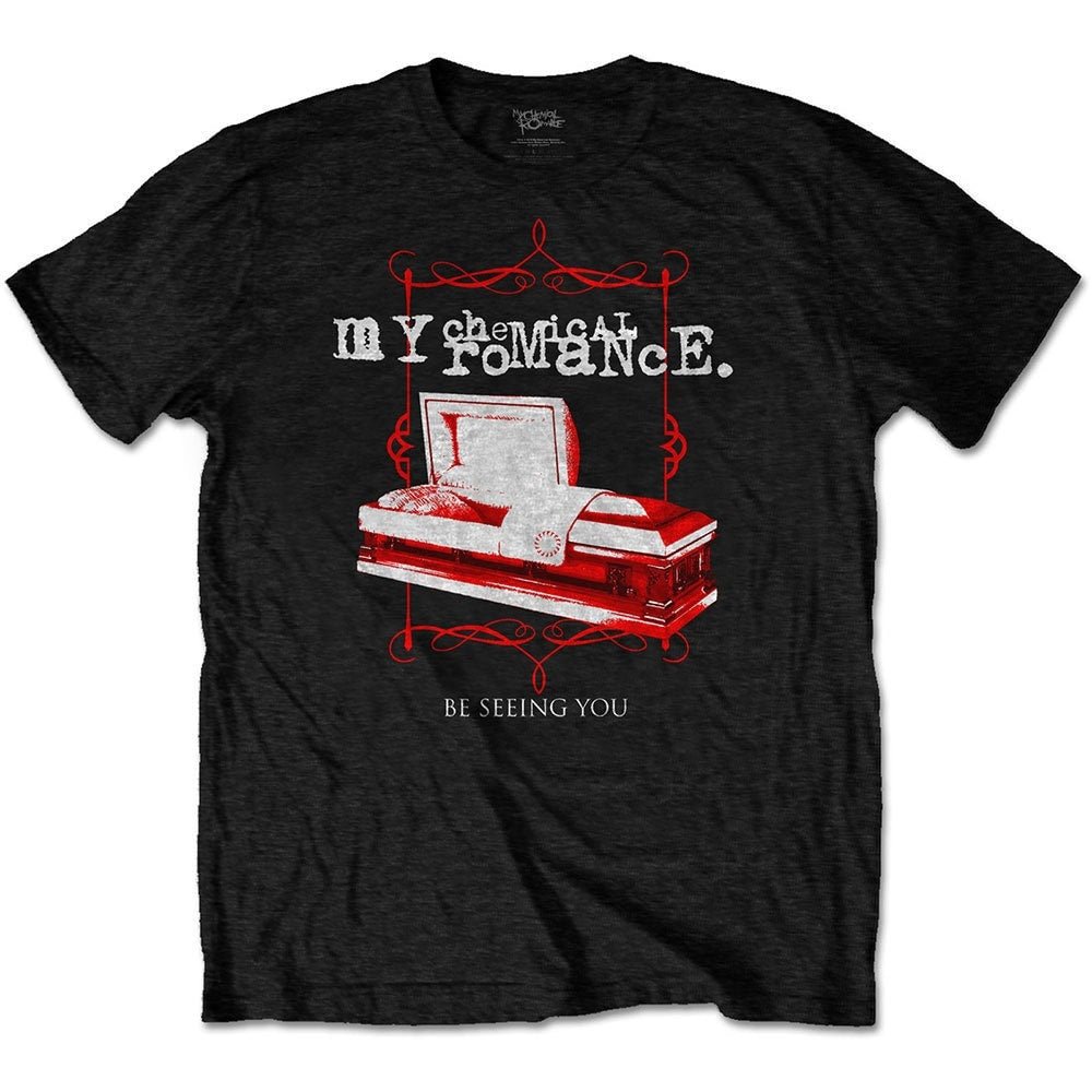 My Chemical Romance Adult T-Shirt - Coffin Design - Official Licensed Design - Worldwide Shipping - Jelly Frog
