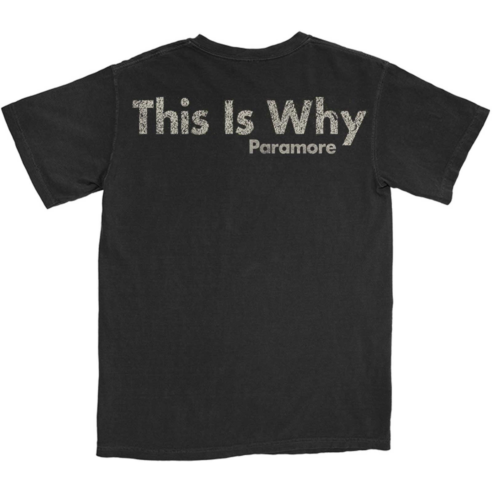 Paramore Adult T-Shirt - This is Why (Back Print) - Official Licensed Design - Worldwide Shipping - Jelly Frog