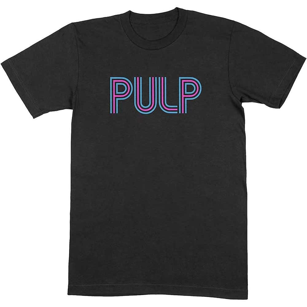 Pulp Adult T-Shirt - Intro Logo - Official Licensed Design - Worldwide Shipping - Jelly Frog