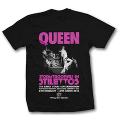 Queen Unisex T-Shirt: Stormtrooper in Stilettos - Unisex Official Licensed Design - Worldwide Shipping - Jelly Frog