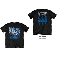 Slipknot T-Shirt - 20th Anniversary Tattered and Torn (Back Print) - Unisex Official Licensed Design - Worldwide Shipping - Jelly Frog