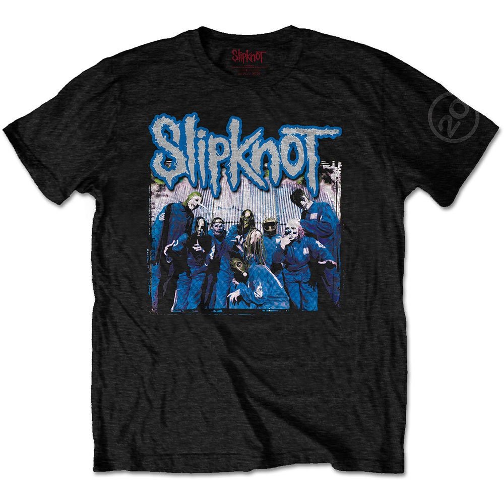 Slipknot T-Shirt - 20th Anniversary Tattered and Torn (Back Print) - Unisex Official Licensed Design - Worldwide Shipping - Jelly Frog