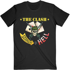 The Clash Adult T-Shirt - Straight to Hell Single - Official Licensed Design - Worldwide Shipping - Jelly Frog