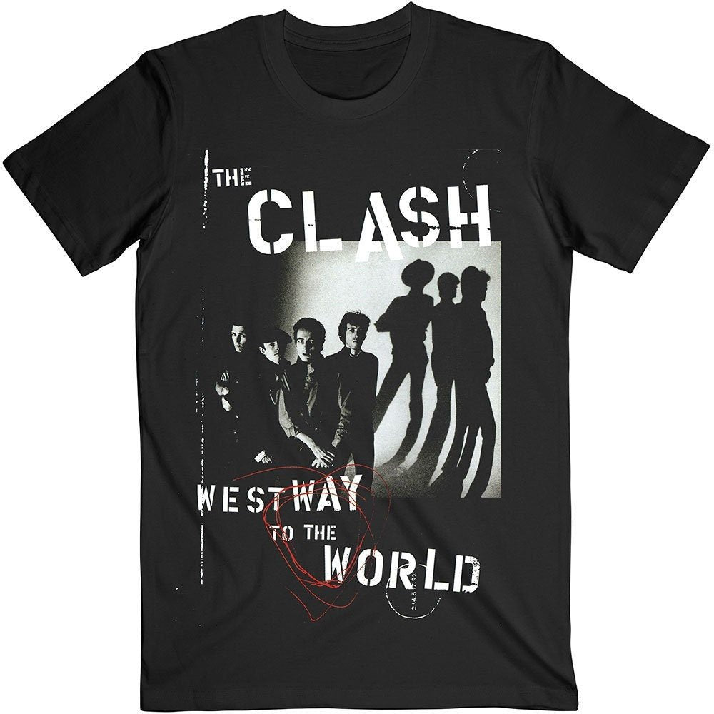 The Clash Adult T-Shirt - Westway to the World - Official Licensed Design - Worldwide Shipping - Jelly Frog