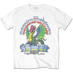 The Rolling Stones Adult T-Shirt -81 Tour Dragon (Back Print) - Official Licensed Design - Worldwide Shipping - Jelly Frog