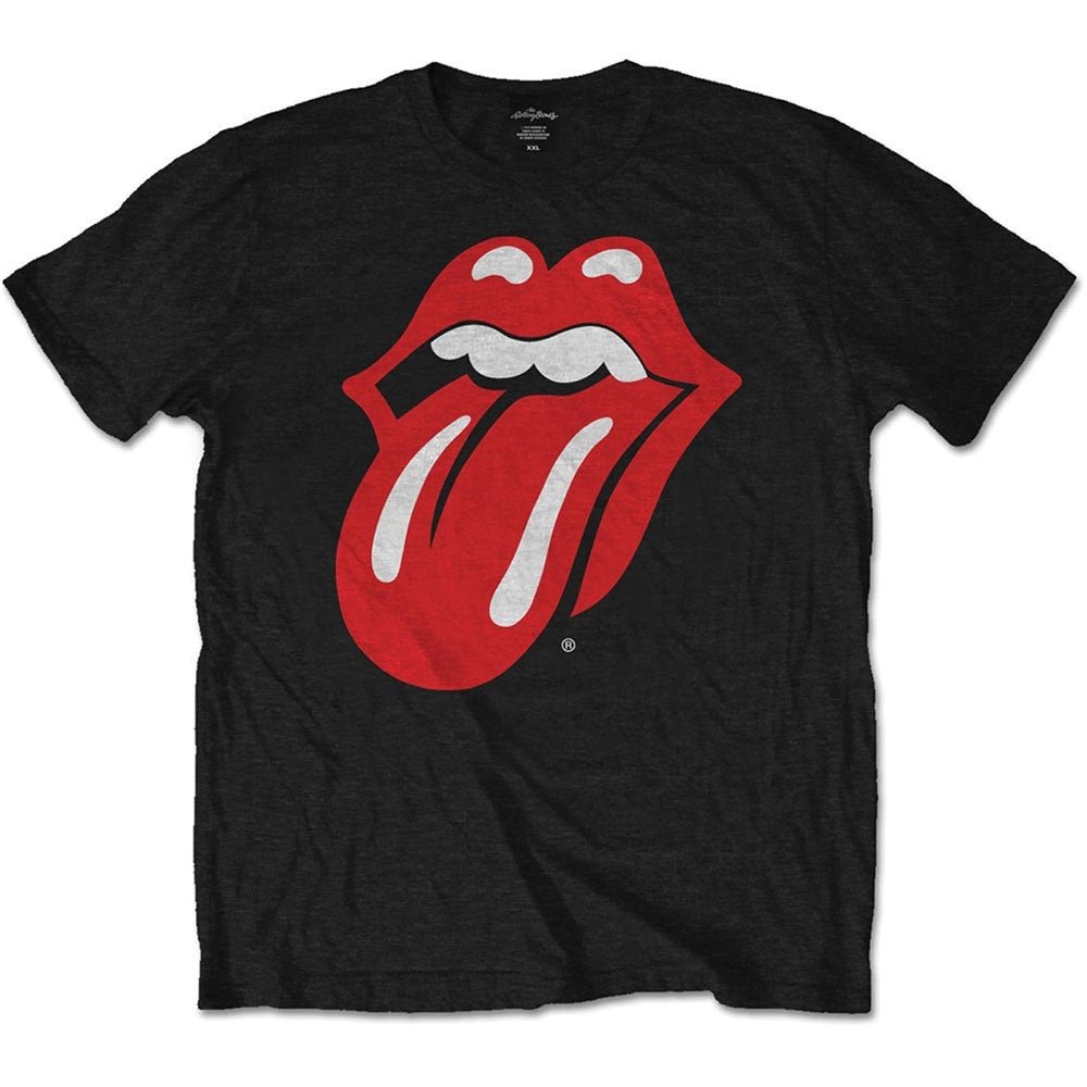 The Rolling Stones Adult T-Shirt - Classic Tongue Design - Official Licensed Design - Worldwide Shipping - Jelly Frog