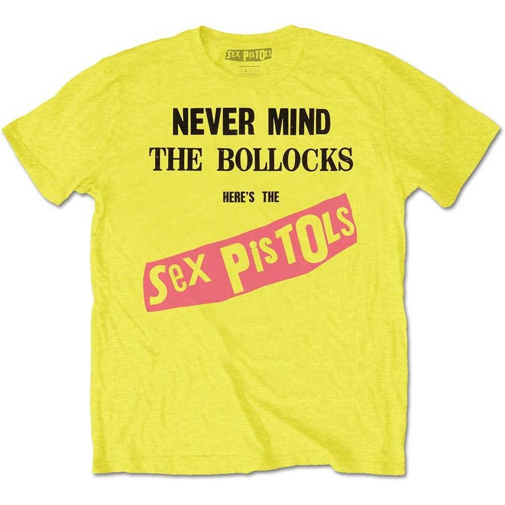 The Sex Pistols T-Shirt -Never Mind the Bollocks Design - Unisex Official Licensed Design - Worldwide Shipping - Jelly Frog