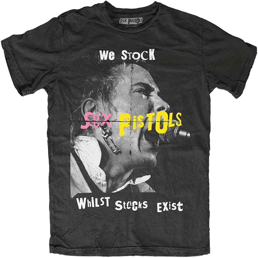 The Sex Pistols T-Shirt -We Stock Black Design - Unisex Official Licensed Design - Worldwide Shipping - Jelly Frog