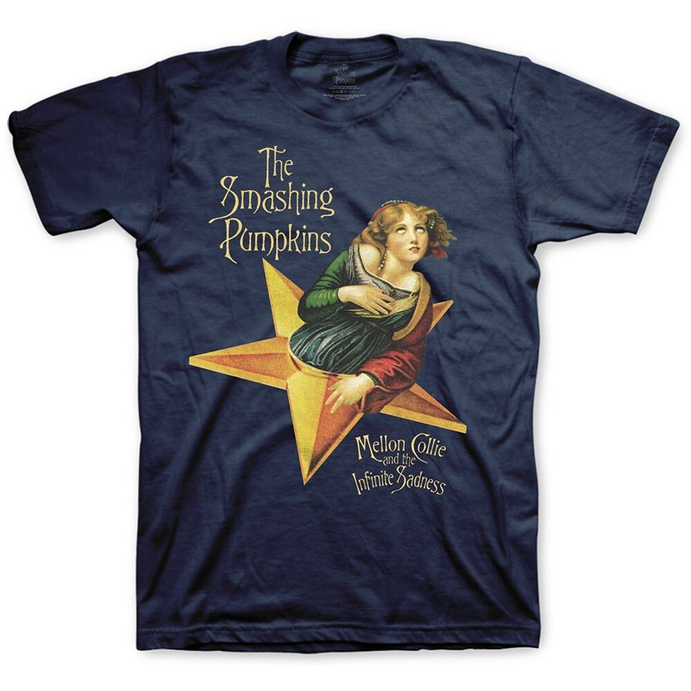 The Smashing Pumpkins Unisex T-Shirt - Mellon Collie - Official Licensed Design - Worldwide Shipping - Jelly Frog