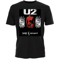 U2 T-Shirt - Songs of Innocence Red Shade - Unisex Official Licensed Design - Worldwide Shipping - Jelly Frog